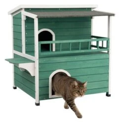 Cat House With Sunroof 14 Cat House With Sunroof -Meow Mart 100823 katzenhaus sonnendach fg 5089 5