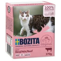Bozita Chunks In Jelly Saver Pack 18 X 370g -Meow Mart 100903 pla doggy bozita haeppchen sosse rind 370g hs 01 3