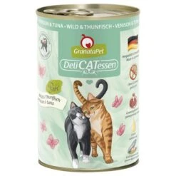 GranataPet DeliCatessen 24 X 400 G Tasting Pack -Meow Mart 101601 pla granatapet delicatessen wild thunfisch 400 hs 01g 1
