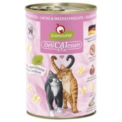 GranataPet DeliCatessen 24 X 400 G Tasting Pack -Meow Mart 101608 pla granatapet delicatessen lachs meeresfruechte 400 hs 01g 7