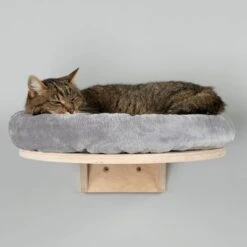 Natural Paradise Wall-Mounted Bed - Dahlia -Meow Mart 104016 np wandliegebett grau fg 1162 8