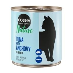 Cosma Nature Saver Pack 12 X 280g -Meow Mart 104070 pla cosma nature tunaanchovy 280g 4