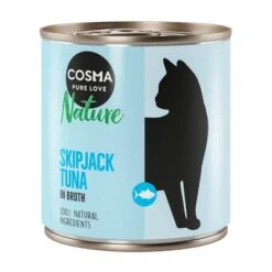 Cosma Nature Saver Pack 12 X 280g -Meow Mart 104073 pla cosma nature skipjack 280g 6