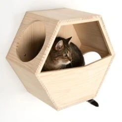 Lulu Wall Mounted Cat Den -Meow Mart 105456 katzenhoehle lulu fg 8501 4