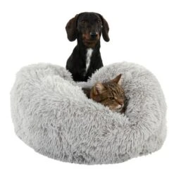 Mochi Cat Bed – Light Grey -Meow Mart 105496 katzenbett mochi hellgrau fg 8 6