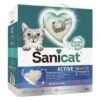 Sanicat Active White Clumping Cat Litter 2 Sanicat Active White Clumping Cat Litter -Meow Mart 111518 pla sanicat active white 10l 1