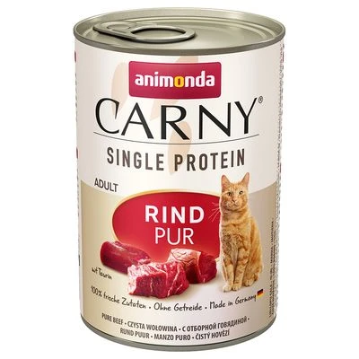 Animonda Carny Single Protein Adult Trial Pack 6 X 400g - Image 2