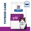 Hill's Prescription Diet Feline Y/d Thyroid Care -Meow Mart 122 pd yd cat bk26252m plp uk 1