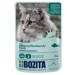Bozita Chunks In Jelly Pouches Mixed Packs 12 X 85g -Meow Mart 128402 pla bozita perch in jelly 85g 0