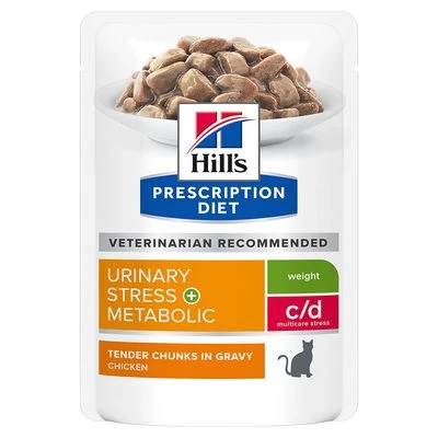 Hill's Prescription Diet Feline C/d Urinary Stress Metabolic - Chicken 4 Hill's Prescription Diet Feline C/d Urinary Stress Metabolic - Chicken - Image 2