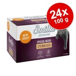 Smilla Adult Sterilised Trays Saver Pack 24 X 100g