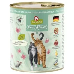 GranataPet DeliCatessen 800 G Tasting Pack -Meow Mart 198424 pla granatapet delicatessen wild thunfisch 800g hs 01 4