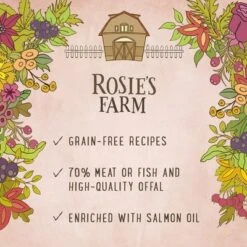 Rosie's Farm Adult Saver Pack Cans 24 X 400g -Meow Mart 2020 03 rose sfarm benefits 1000x1000 uk 7