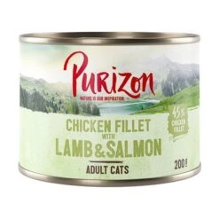 Purizon Adult 6 X 200g -Meow Mart 222196 pla purizon lachs lamm 200g 4