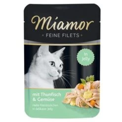 Miamor Fine Fillets In Jelly Saver Pack 24 X 100g -Meow Mart 22542 pla miamor ff thungemuese beutel 9