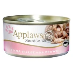 Applaws Cat Food 70g - Tuna / Fish -Meow Mart 22662 PLA Applaws Katzenfutter Thunfischfilet Garnele 70g 156g 2