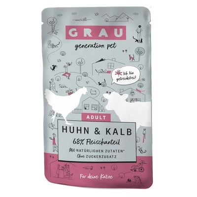 Economy Pack GRAU Adult Grain Free 32 X 125 G - Image 5