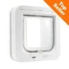 SureFlap Microchip Cat Flap -Meow Mart 26938 sureflap mikrochip katzenklappe weiss ret 0