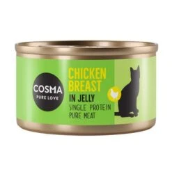 Cosma Original In Jelly Saver Pack 24 X 85g -Meow Mart 28117 pla cosma original chickenbreast 85g 8