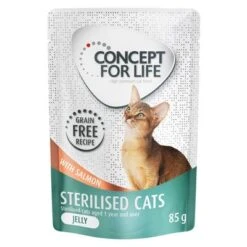 Front Page -Meow Mart 288374 pla concept for life sterlisedcats salmon gelee 85g 9