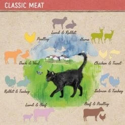 Feringa Classic Meat Menu Saver Pack 24 X 400g -Meow Mart 2 feringa board adult classicmeat tastes de 1000x1000 4