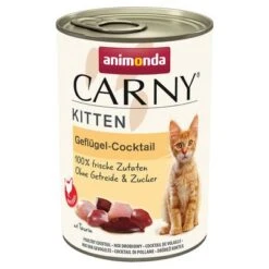 Animonda Carny Kitten 12 X 400g -Meow Mart 311403 pla carny kitten gefluegel coctail 400g hs 01 1