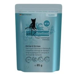 Catz Finefood Pouch Mixed Saver Pack 12 X 85g 14 Catz Finefood Pouch Mixed Saver Pack 12 X 85g -Meow Mart 349077 pla petsnature catzfinefood hering shrimps 85g hs 01 1