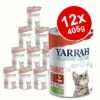 Yarrah Organic Chunks Saver Pack 12 X 405g -Meow Mart 360160 3