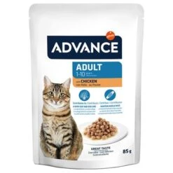 Advance Feline Adult Chicken -Meow Mart 374597 affinity advance feline adult huhn hs 04 8