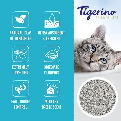 Tigerino Special Edition / Premium Cat Litter - Sea Breeze 4 Tigerino Special Edition / Premium Cat Litter - Sea Breeze - Image 2