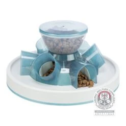 Trixie Cat Activity Tunnel Feeder -Meow Mart 57018 trixie katzenspielzeug cat activity tunnel feeder hs 09 6