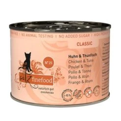 Catz Finefood Can 6 X 200g -Meow Mart 57239 pla catzfinefood huhn trunfisch 6x200g hs 01 5