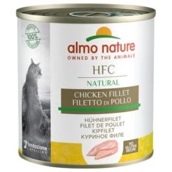 Almo Nature HFC 6 X 280g -Meow Mart 57292 pla almonatureclassic chickenfillet 6x280g 6