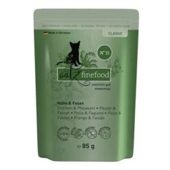 Catz Finefood Pouch 8 X 85g 12 Catz Finefood Pouch 8 X 85g -Meow Mart 57346 pla catzfinefood huhnfasan 85g hs 01 6