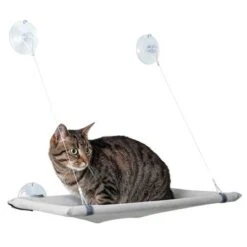 Karlie Window Bed - Grey 5 Karlie Window Bed - Grey -Meow Mart 592677 karlie fensterplatz 1