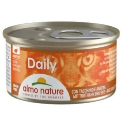 Almo Nature Daily Menu Saver Pack 12 X 85g -Meow Mart 62731 pla almo nature daily menu 85 truthahn und ente 3