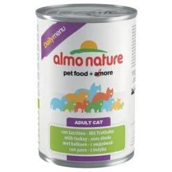 Almo Nature Daily Menu Saver Pack 12 X 400g -Meow Mart 62855 PLA Almo Nature Daily Menu Truthahn 400 g 6