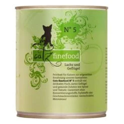Catz Finefood Can 6 X 800g -Meow Mart 66919 petsnature lachs800g 4