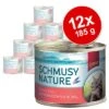Schmusy Nature Ocean Fish Cans 12 X 185g -Meow Mart 67827 schmusy nature meeres fisch sparpaket 12x185g 3