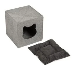 Felt Cat Den For Shelves 13 Felt Cat Den For Shelves -Meow Mart 70615 pla katzenhoehle f regale aus filz fg 5218 2