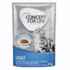 Concept For Life Light – In Gravy -Meow Mart 71086 pla concept for life katze nass light sauce 85g 7