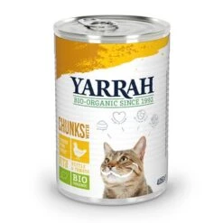 Yarrah Organic Chunks Saver Pack 12 X 405g 17 Yarrah Organic Chunks Saver Pack 12 X 405g -Meow Mart 7136 cat tin chunks chicken 405g 8714265071362 1 5