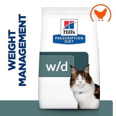 Hill's Prescription Diet Feline W/d Multi-Benefit - Chicken 3 Hill's Prescription Diet Feline W/d Multi-Benefit - Chicken