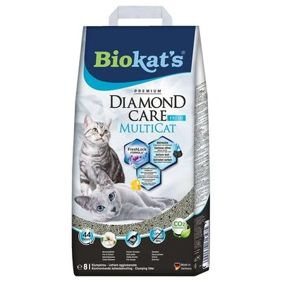 BIOKAT'S Biokat’s Diamond Care MultiCat Fresh Cat Litter 3 BIOKAT'S Biokat’s Diamond Care MultiCat Fresh Cat Litter