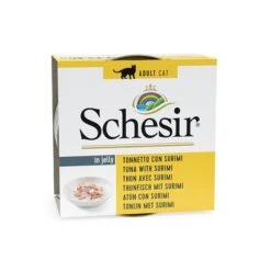 Schesir In Jelly Savings Pack 24 X 85g 14 Schesir In Jelly Savings Pack 24 X 85g -Meow Mart 75535 pla agras schesir in gelee tuna mit surimi 6x85g cat hs 01 9