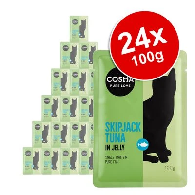 Cosma Original Pouches In Jelly Saver Pack 24 X 100g 3 Cosma Original Pouches In Jelly Saver Pack 24 X 100g