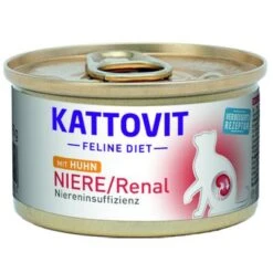 Kattovit Kidney/Renal 12 X 85g 7 Kattovit Kidney/Renal 12 X 85g -Meow Mart 77202 kattovit nierehuhn 85g 6
