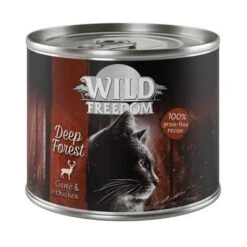 Wild Freedom Adult Saver Pack 12 X 200g -Meow Mart 77318 pla wild freedom nass deep forest 200g 3