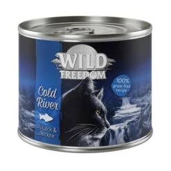 Wild Freedom Adult Saver Pack 12 X 200g -Meow Mart 77320 pla wild freedom nass cold river 200g 9