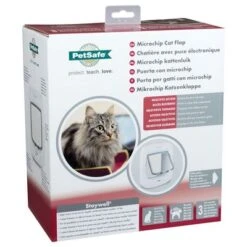 PetSafe Microchip Cat Flap -Meow Mart 78257 petsafe microchip katzenklappe hs 04 4